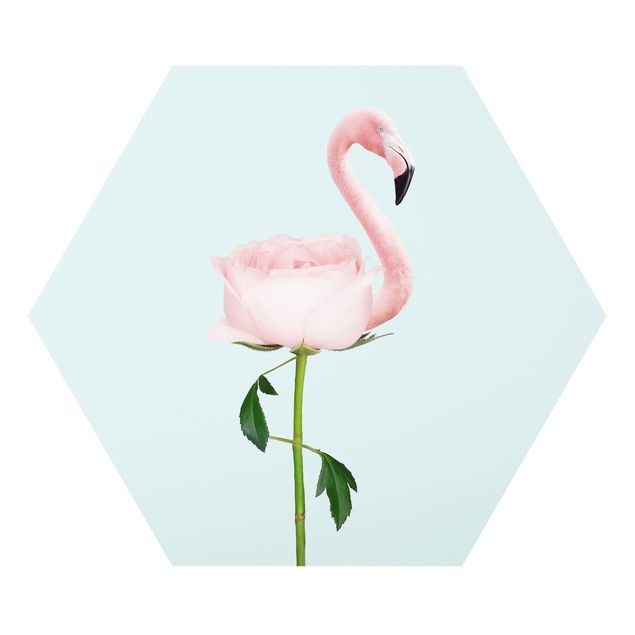 Forex hexagon - Flamingo With Rose