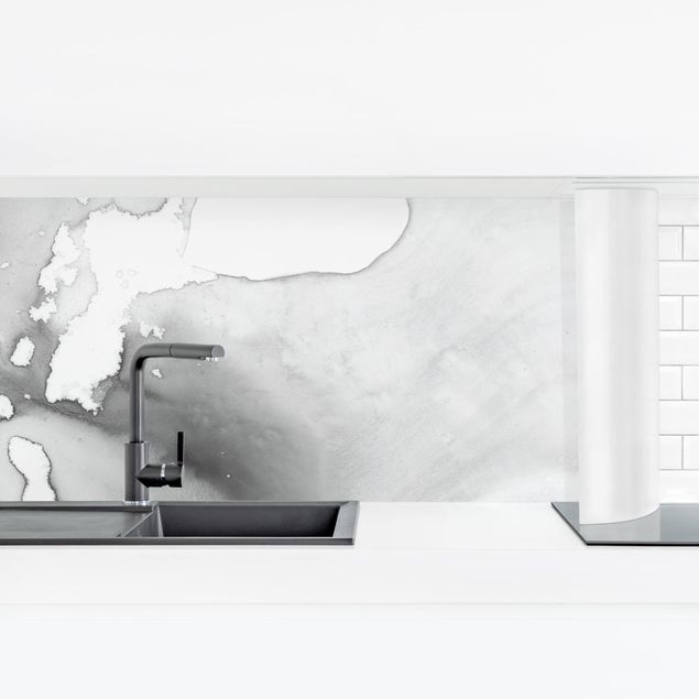 Kitchen wall cladding - Smoke & Water I