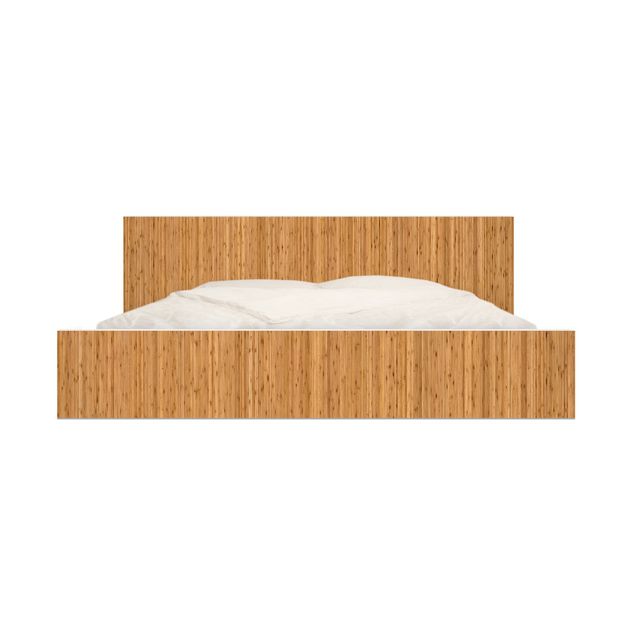 Adhesive film for furniture IKEA - Malm bed 160x200cm - Bamboo