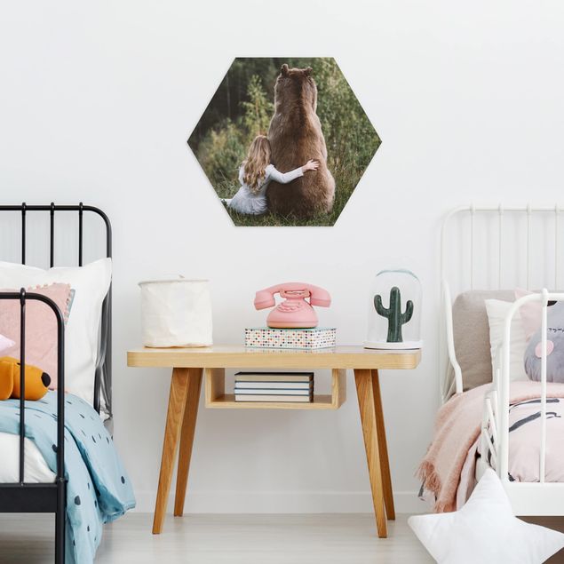 Forex hexagon - Girl With Brown Bear