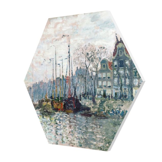 Forex hexagon - Claude Monet - View Of The Prins Hendrikkade And The Kromme Waal In Amsterdam