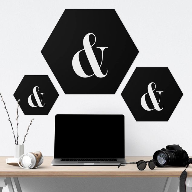 Forex hexagon - Letter Serif Black &