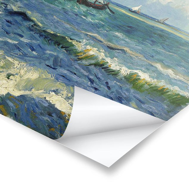Poster - Vincent Van Gogh - Seascape Near Les Saintes-Maries-De-La-Mer