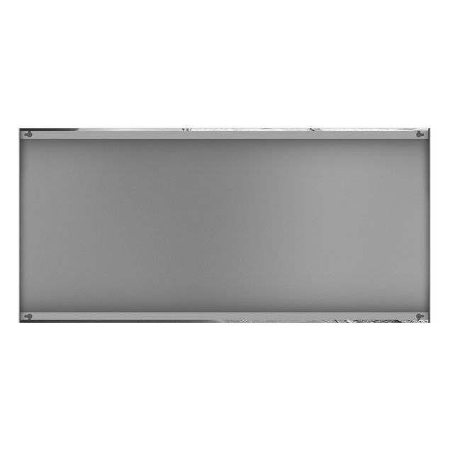 Magnetic memo board - Soft Waves On The Beach Black And White