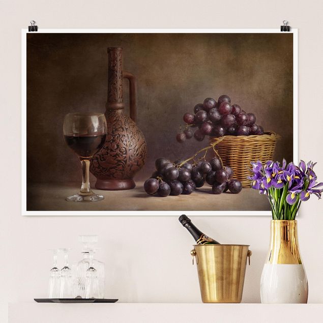 Poster - Still Life With Grapes