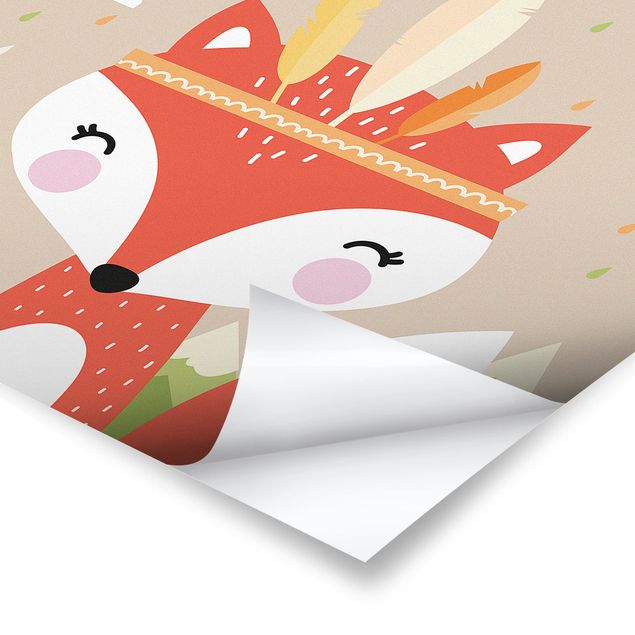 Poster - Indian Fox