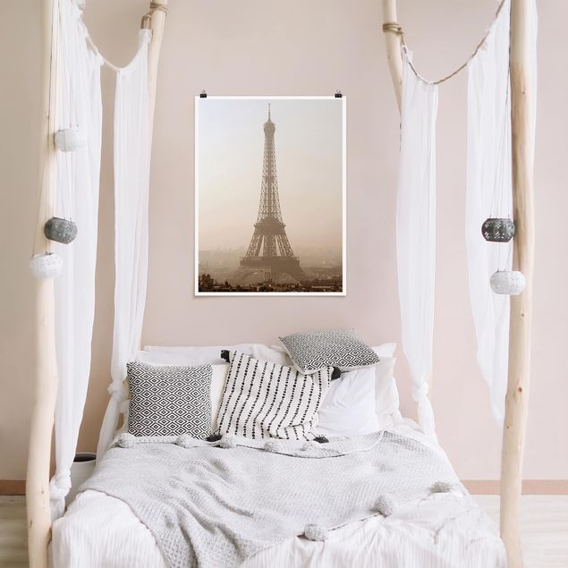 Poster architecture & skyline - Tour Eiffel