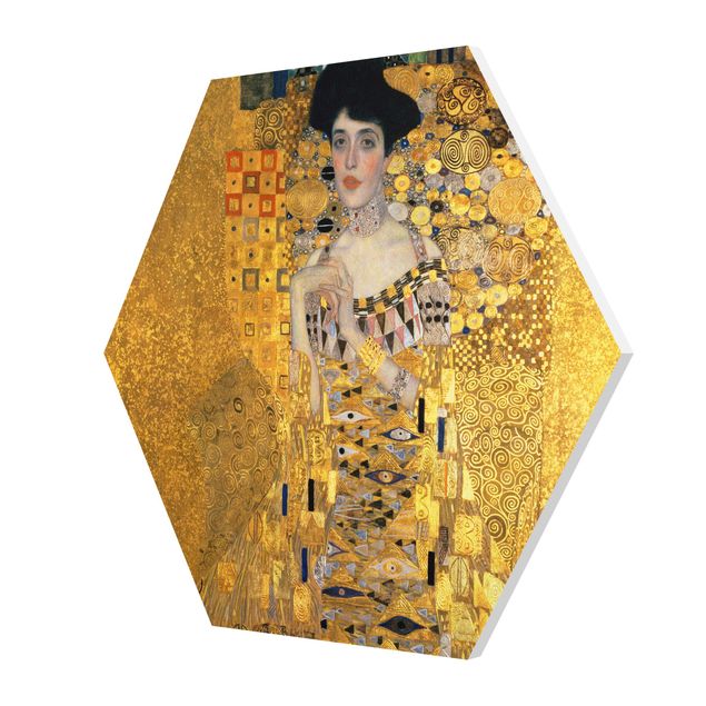 Forex hexagon - Gustav Klimt - Portrait Of Adele Bloch-Bauer I