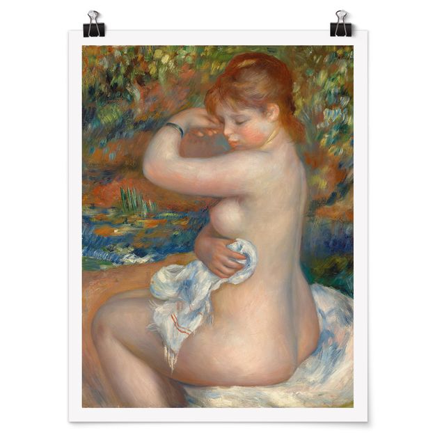 Poster art print - Auguste Renoir - After the Bath