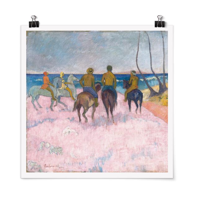 Poster - Paul Gauguin - Riders On The Beach