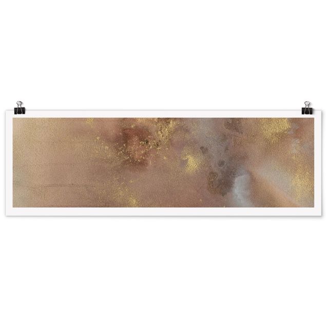 Panoramic poster abstract - Dreaming In the Sky I