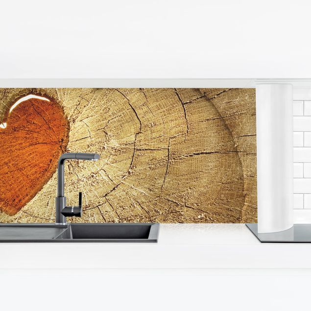 Kitchen wall cladding - Natural Love