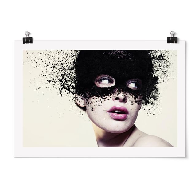 Poster - The girl with the black mask