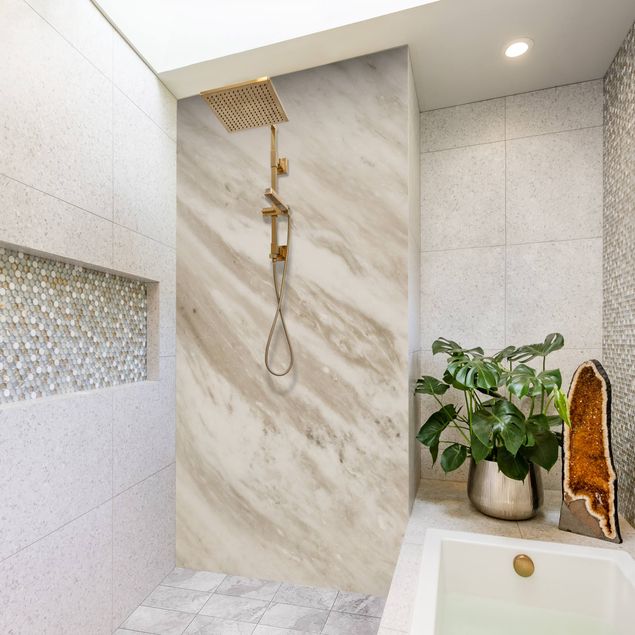 Shower wall cladding - Palissandro Marble Beige