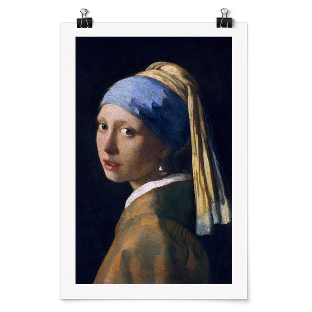 Poster - Jan Vermeer Van Delft - Girl With A Pearl Earring