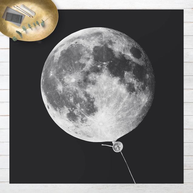 balcony mat Balloon With Moon