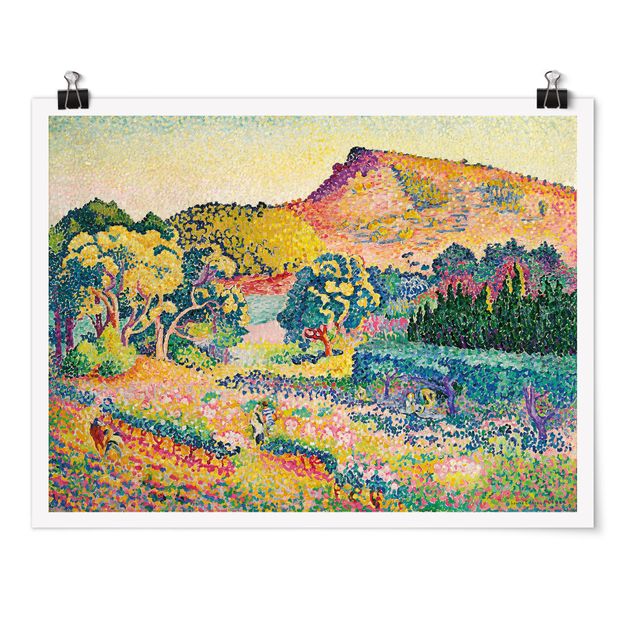 Poster - Henri Edmond Cross - Landscape With Le Cap Nègre