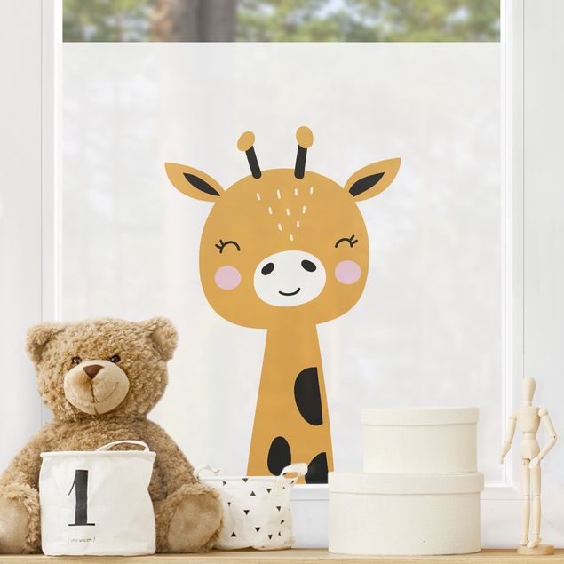 Window decoration - Baby Giraffe