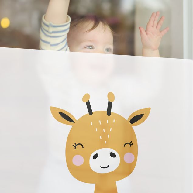 Window decoration - Baby Giraffe