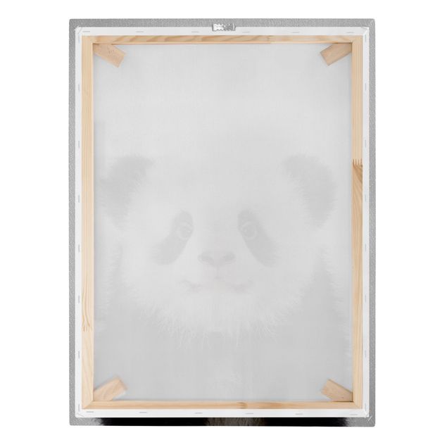 Canvas print - Baby Panda Prian - Portrait format 3:4