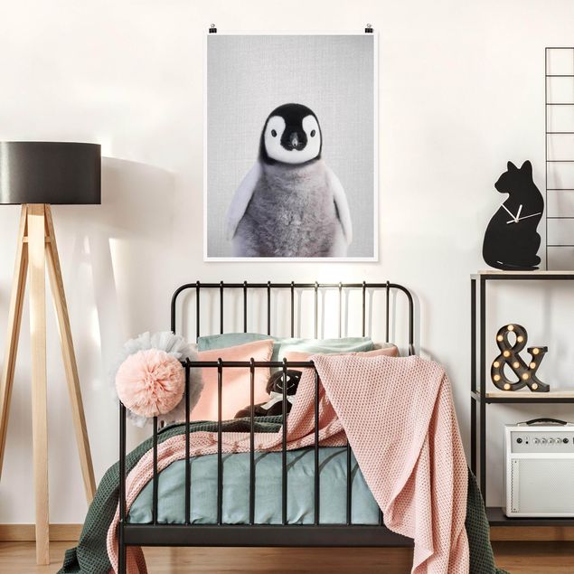 Poster art print - Baby Penguin Pepe