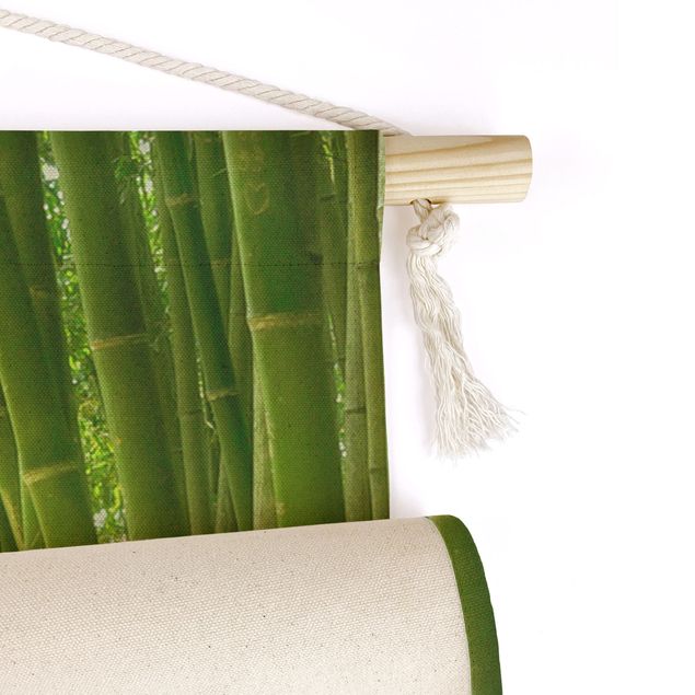 cloth wall hanging Bamboo Way