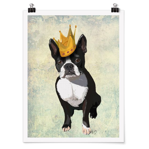 Poster animals - Animal Portrait - Terrier King