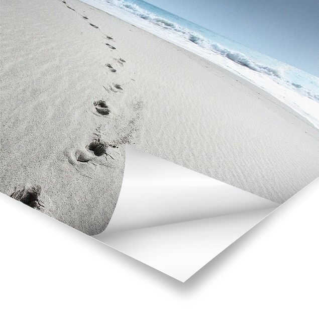 Poster - Traces In The Sand
