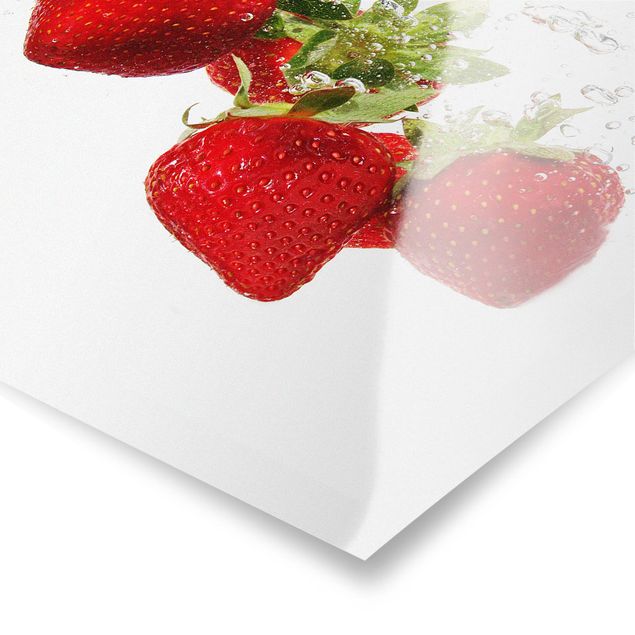 Poster kitchen - Strawberry Water