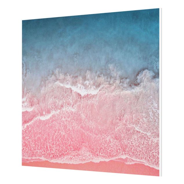 Splashback - Ocean In Pink - Square 1:1