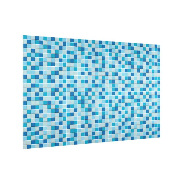 Glass splashbacks Mosaic Tiles Ocean Sound