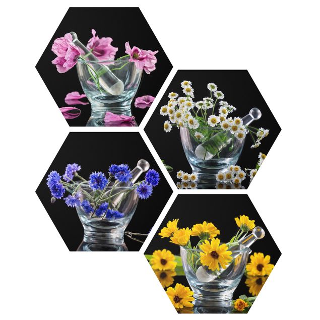 Forex hexagon - Flowers in a mortar