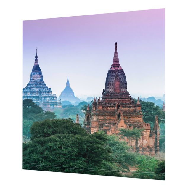 Splashback - Temple Grounds In Bagan - Square 1:1