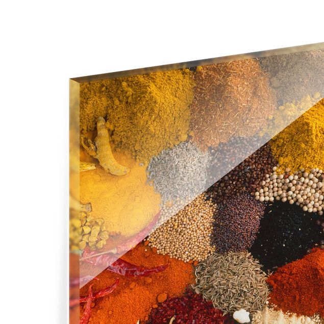 Glass Splashback - Exotic Spices - Landscape 3:4