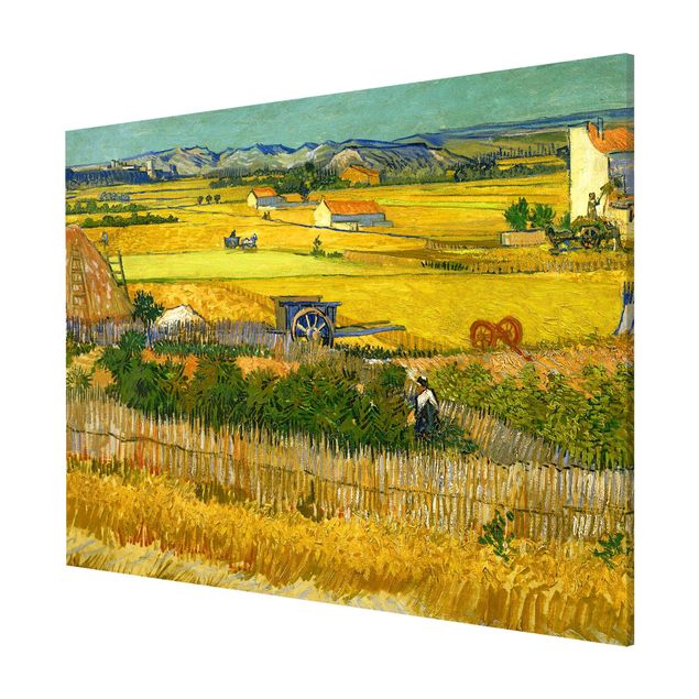 Magnetic memo board - Vincent Van Gogh - The Harvest