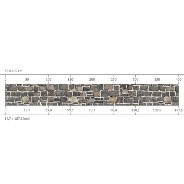 Kitchen wall cladding - Quarry Stone Wallpaper Natural Stone Wall