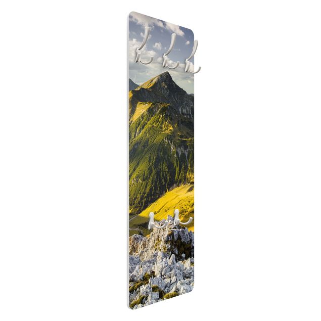 Coat rack - Mountains And Valley Of The Lechtal Alps In Tirol