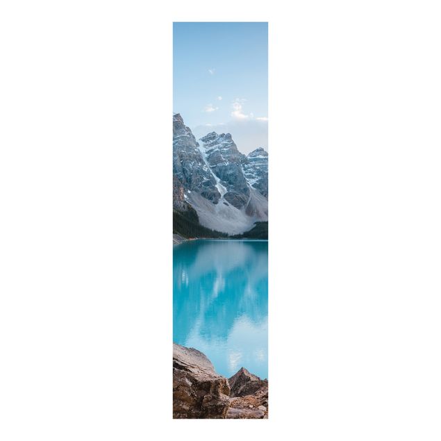 Sliding panel curtain - Mountain Lake
