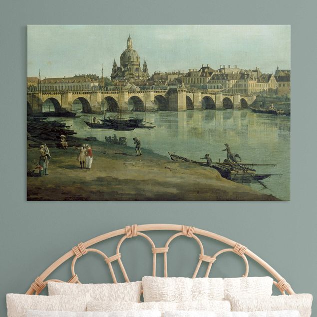 Acoustic art panel - Bernardo Bellotto - View Of Dresden From The Right Bank Of The Elbe