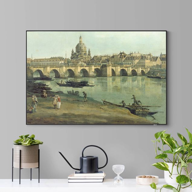 Interchangeable print - Bernardo Bellotto - View Of Dresden From The Right Bank Of The Elbe