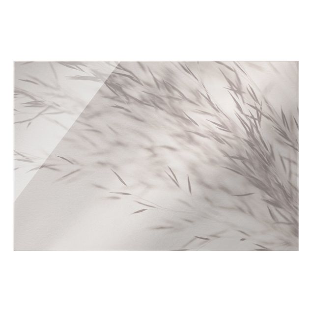 Glass print - Enchanting Meadow Grasses