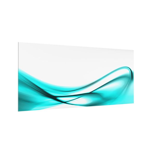 Splashback - Turquoise Design