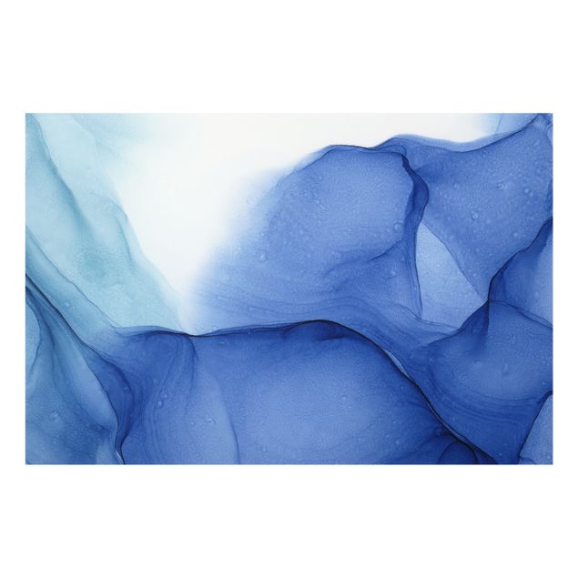 Splashback - Mottled Ink Blue - Landscape format 3:2