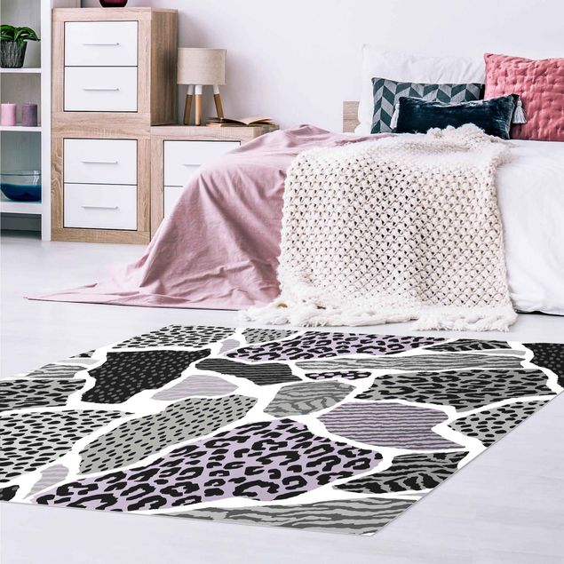 modern area rugs Animal Print Zebra Tiger Leopard Europe