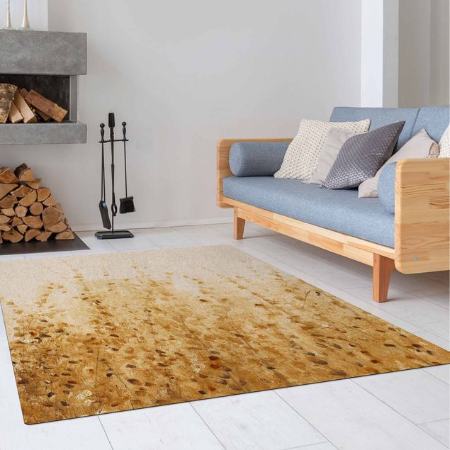 Cork mat - Field With Leaves In Summer - Square 1:1