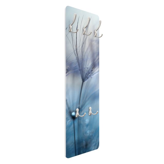 Coat rack - Blue Feathers In The Rain