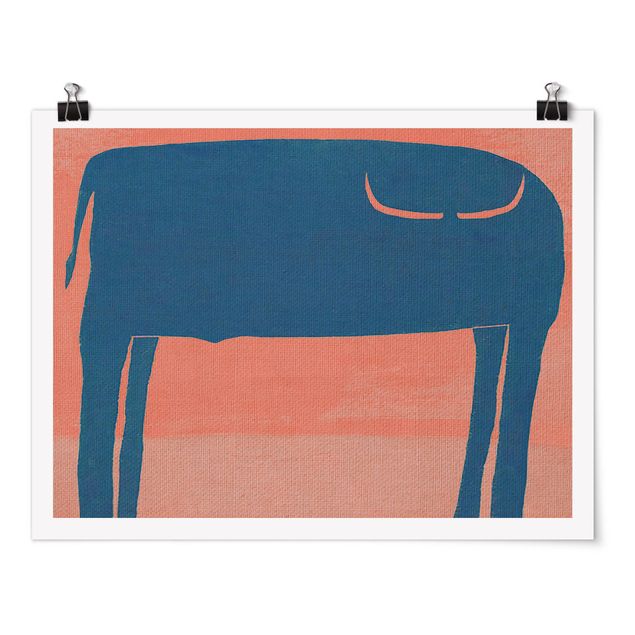 Poster - Blue Bull