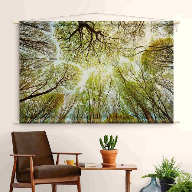 modern tapestry wall hanging Glance Upon Treetops