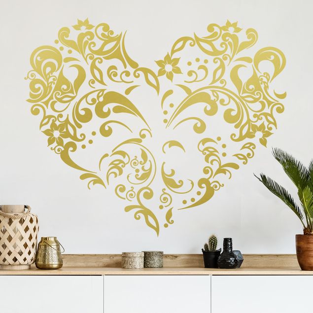 Wall stickers plants Blossoming Heart