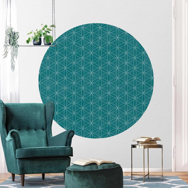 Wallpapers Flower Of Life Line Pattern